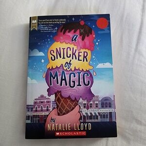 A Snicker of Magic by Natalie Lloyd paperback children's book